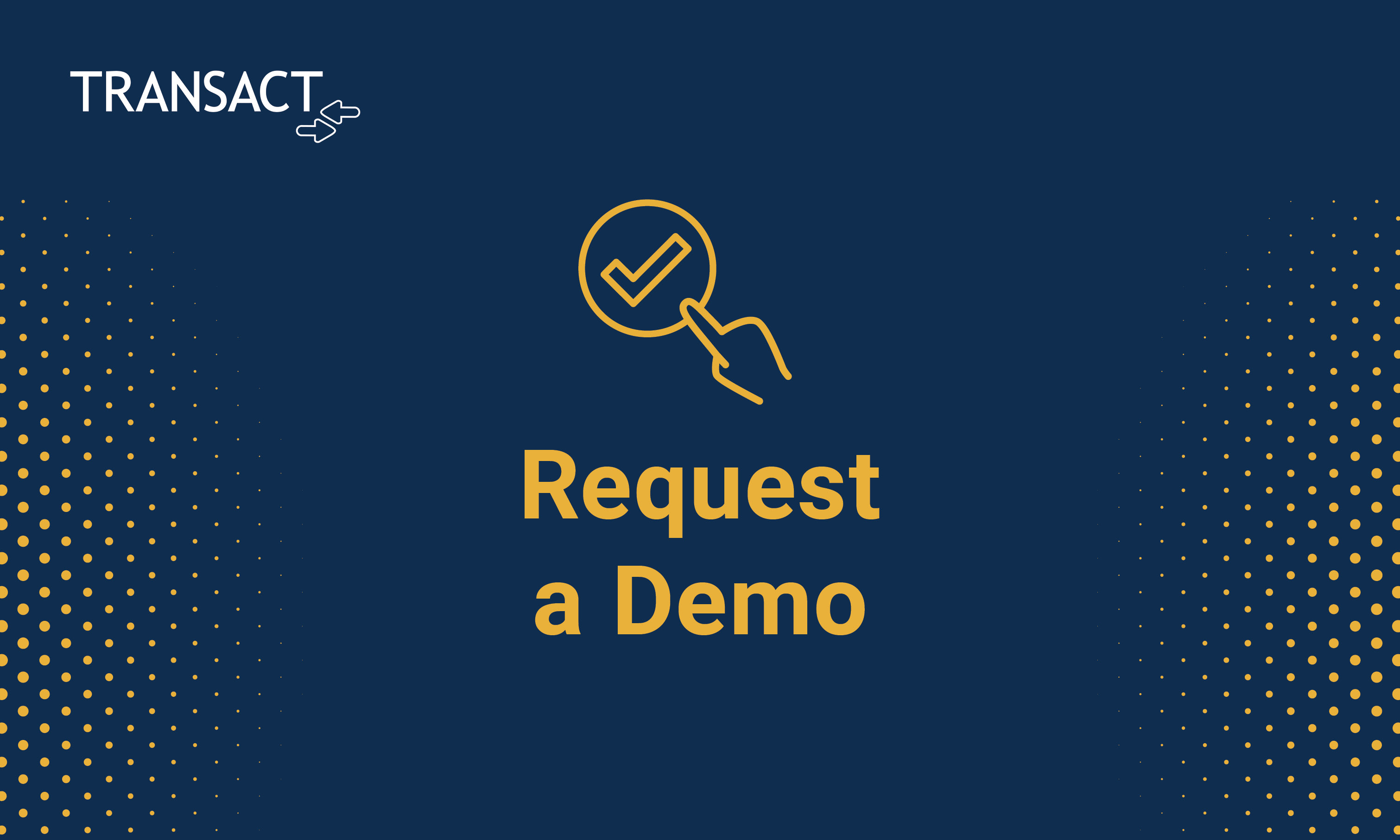 Request A Demo- Integrated Payments